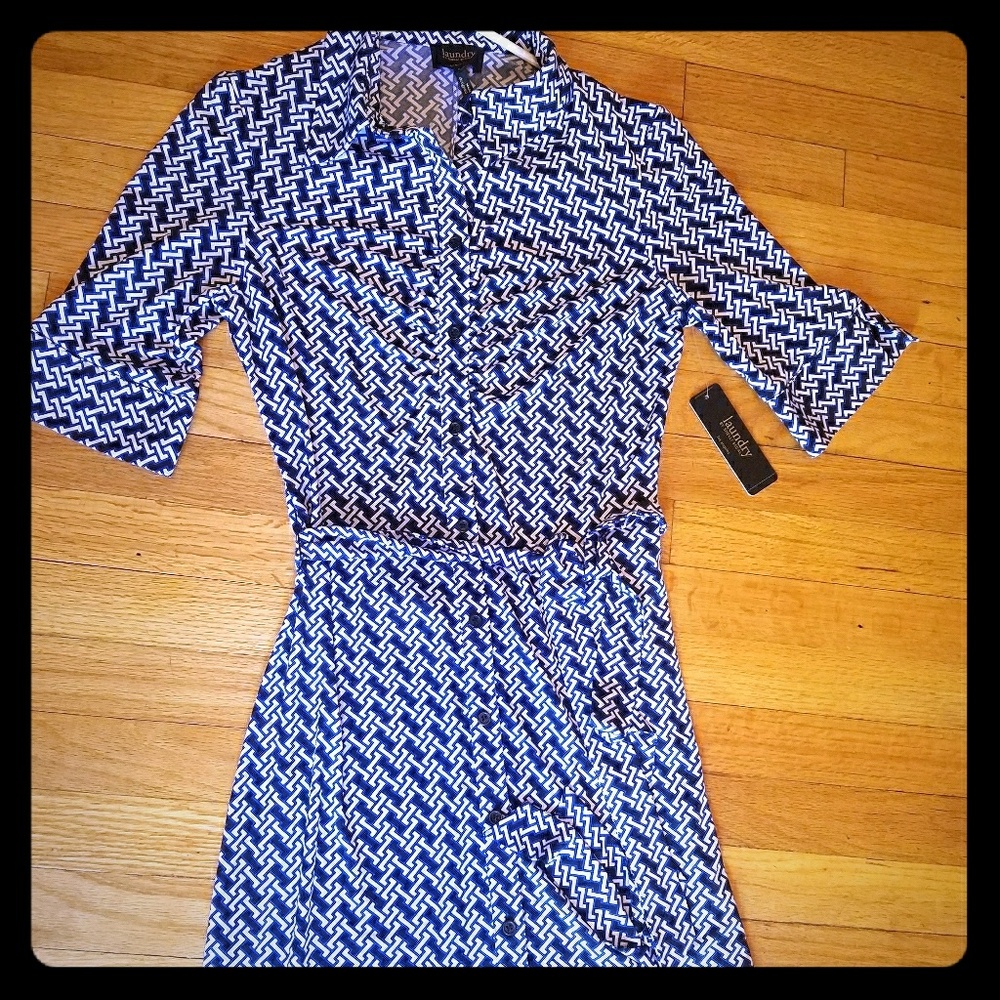 Laundry by Shelli Segal Button Down Dress